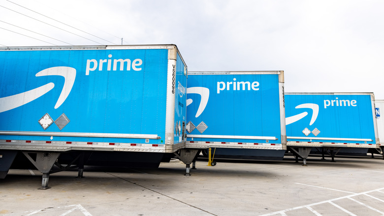 amazon prime trucks delivery flex