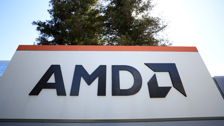 AMD signage