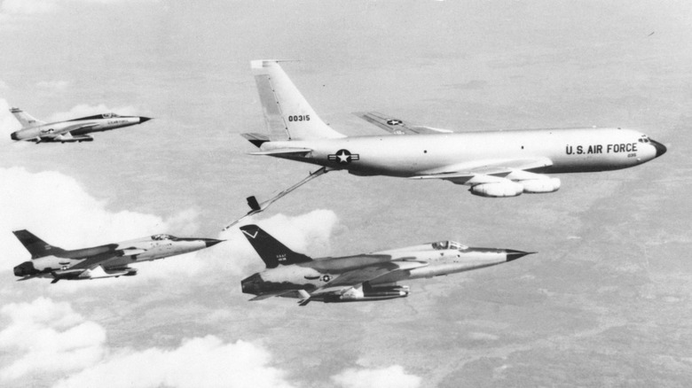  Boeing KC-135A Stratotanker refuelling Vietnam