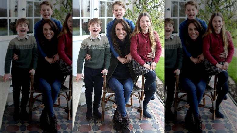 Kate Middleton family photo