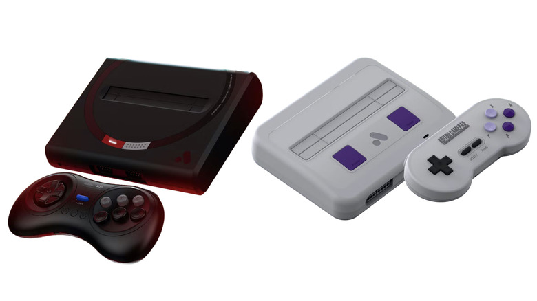 Mega Sg and Super Nt Analogue consoles