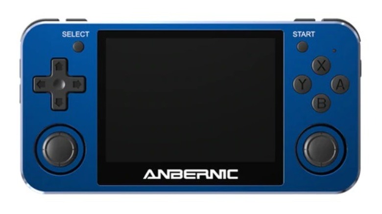 The Anbernic RG351mp handheld