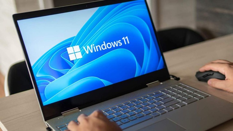 Windows 11 laptop