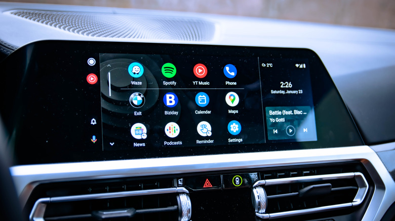 Android Auto car head unit