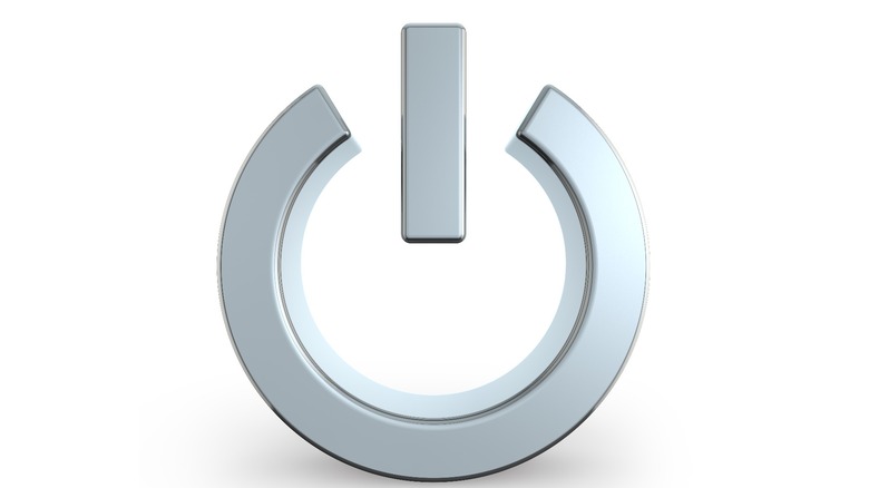 power button logo