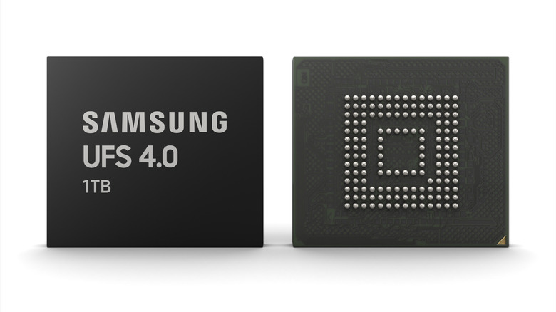 Samsung's UFS 4.0 module