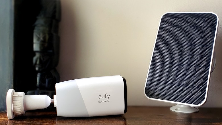 Eufy security camera solar panel