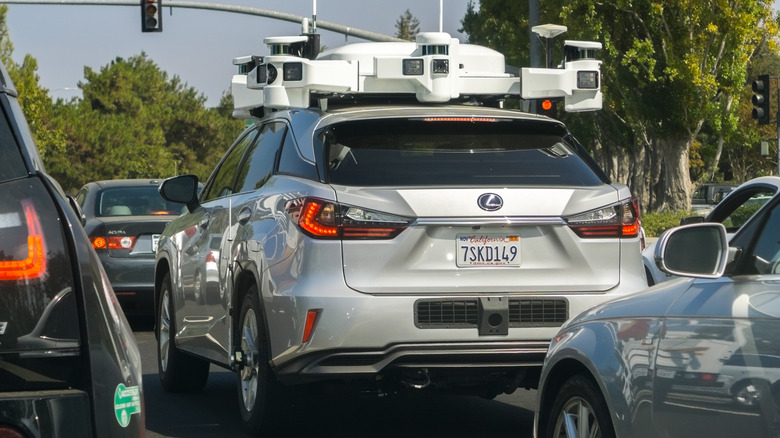 Lexus Apple self-driving car