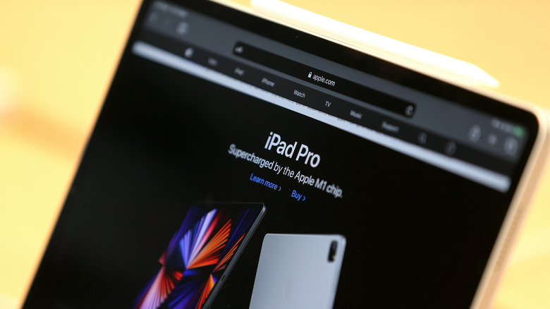 iPad Pro Apple website