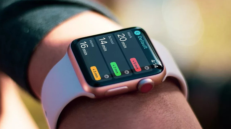 ETA app on Apple Watch