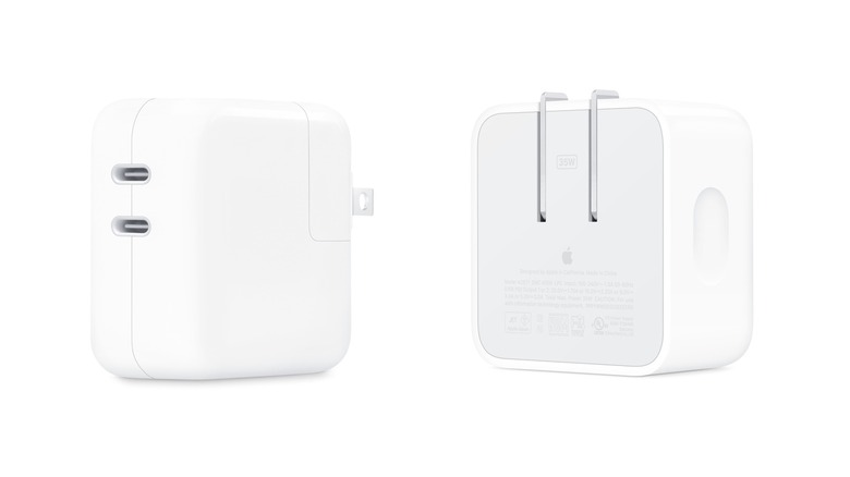 Apple USB-C power adapters.