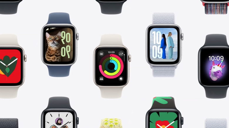 Apple watch display from Apple