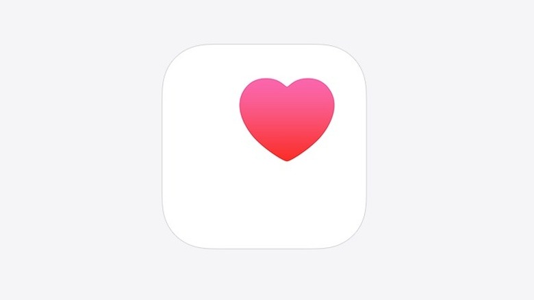 Apple Health App logo as seen on devices