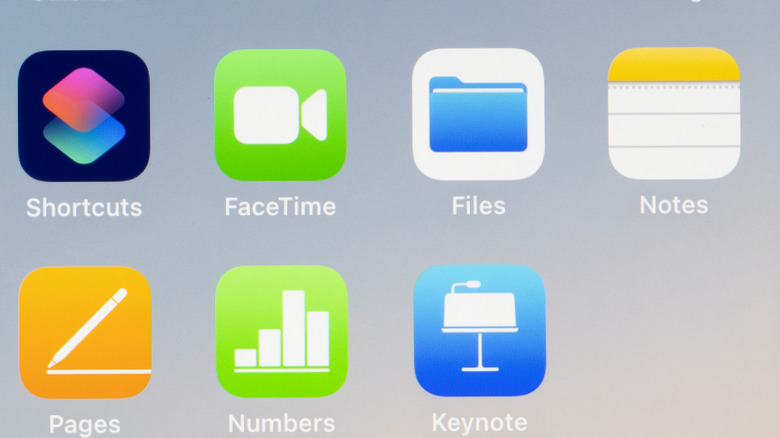 iPhone apps keynote