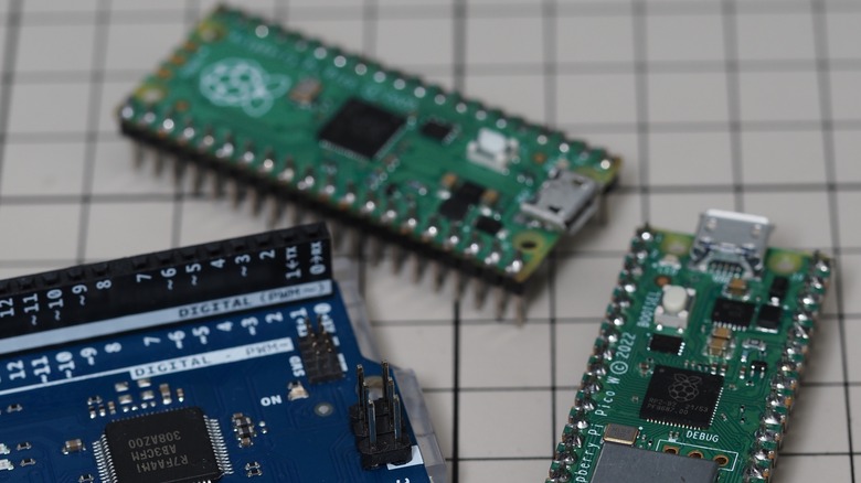 Arduino board with Raspberry Pi Pico
