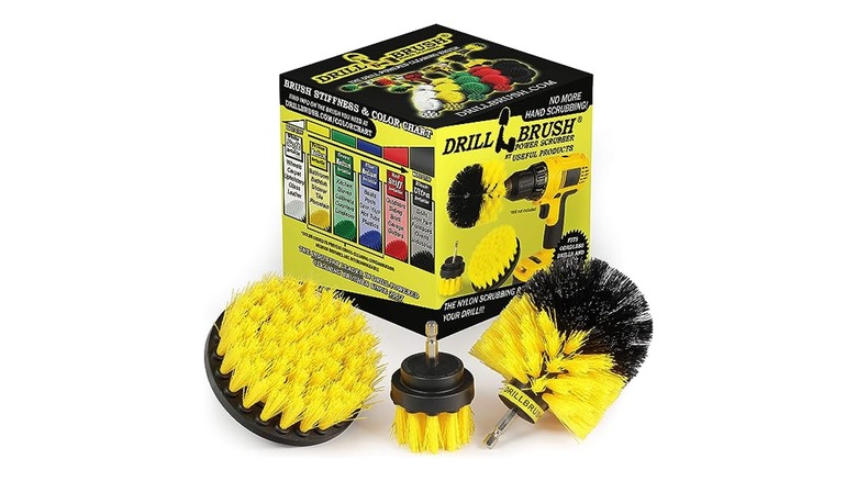 Drillbrush power scrubber kit