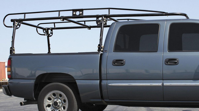 Full size Harbor Freight truck rack