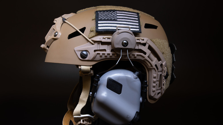 US military ballistic helmet