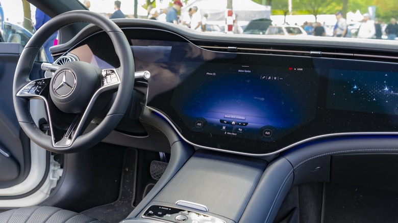 Mercedes-AMG EQS interior dashboard