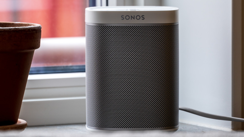 A Sonos Wireless Speaker