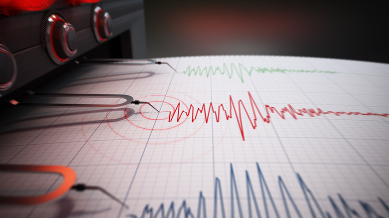 seismograph chart