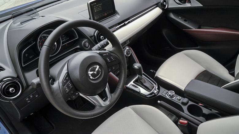 Interior of 2017 Mazda CX-3