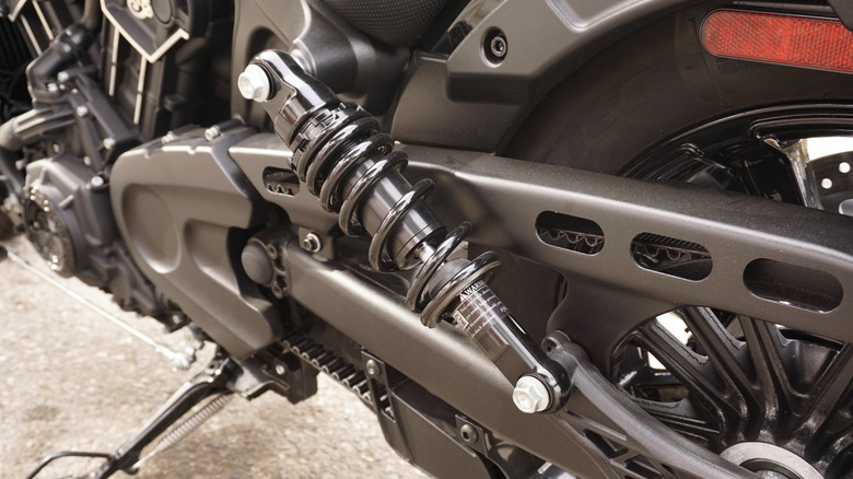 2024 Indian Scout Rogue rear suspension