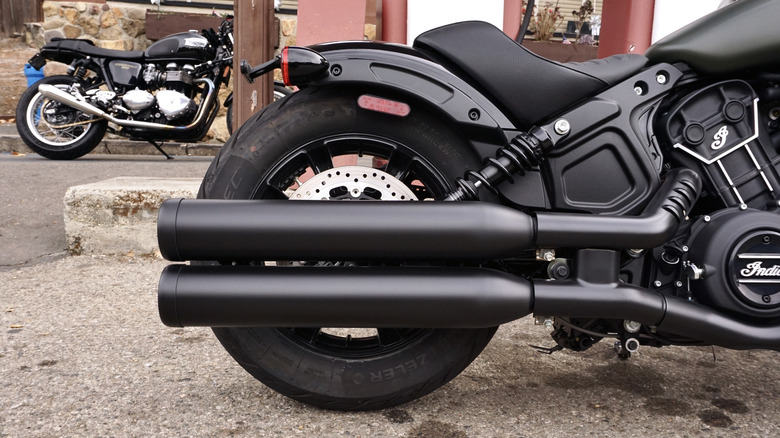 2024 Indian Scout Rogue exhaust