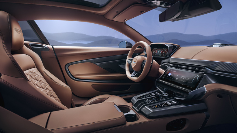 2025 Vanquish interior dashboard