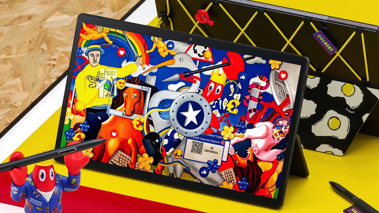 ASUS Vivobook 13 Slate OLED Gets Quirky Artist Edition Variants