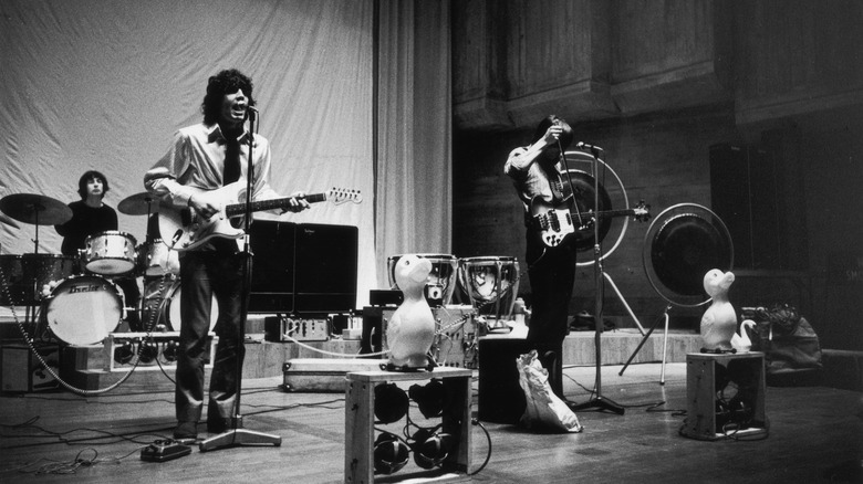 Pink Floyd recording Quadraphonic sound