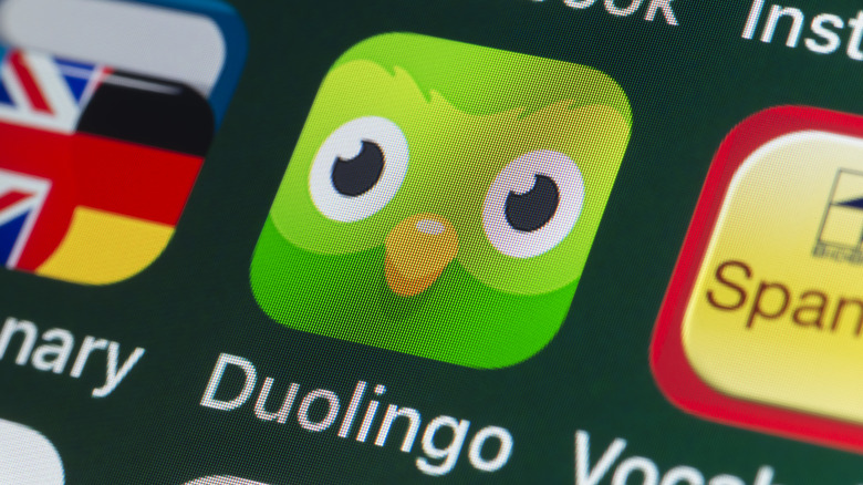 Duolingo mobile app