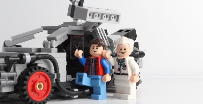 Back To The Future DeLorean Time Machine LEGO Review - SlashGear