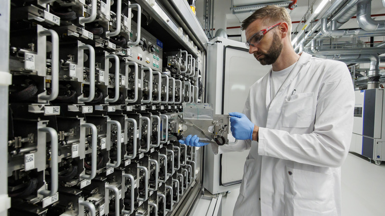 Images of the cells' internal electrode structure.