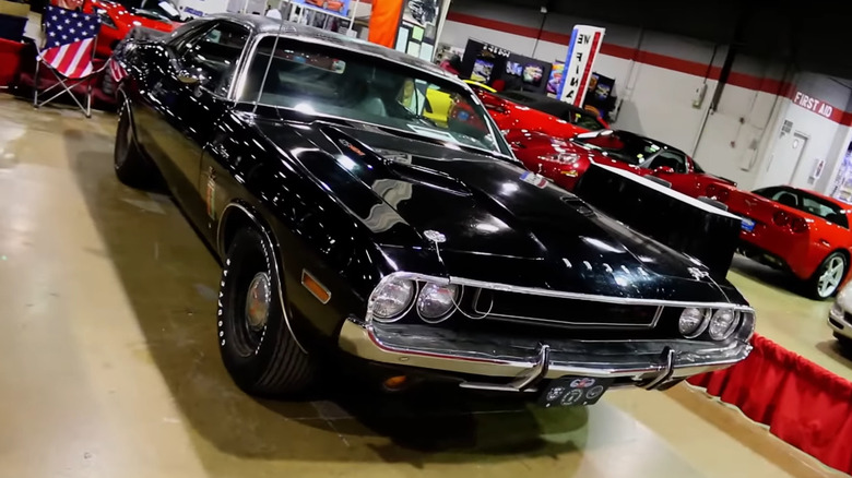 Black Ghost Challenger at car show