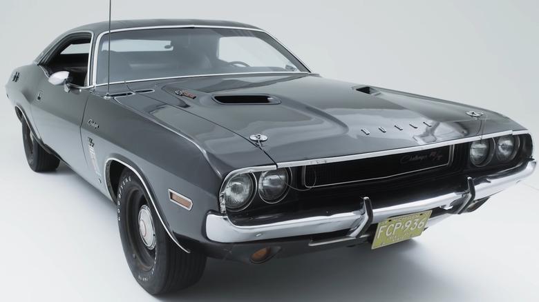 Black Ghost Challenger on white background