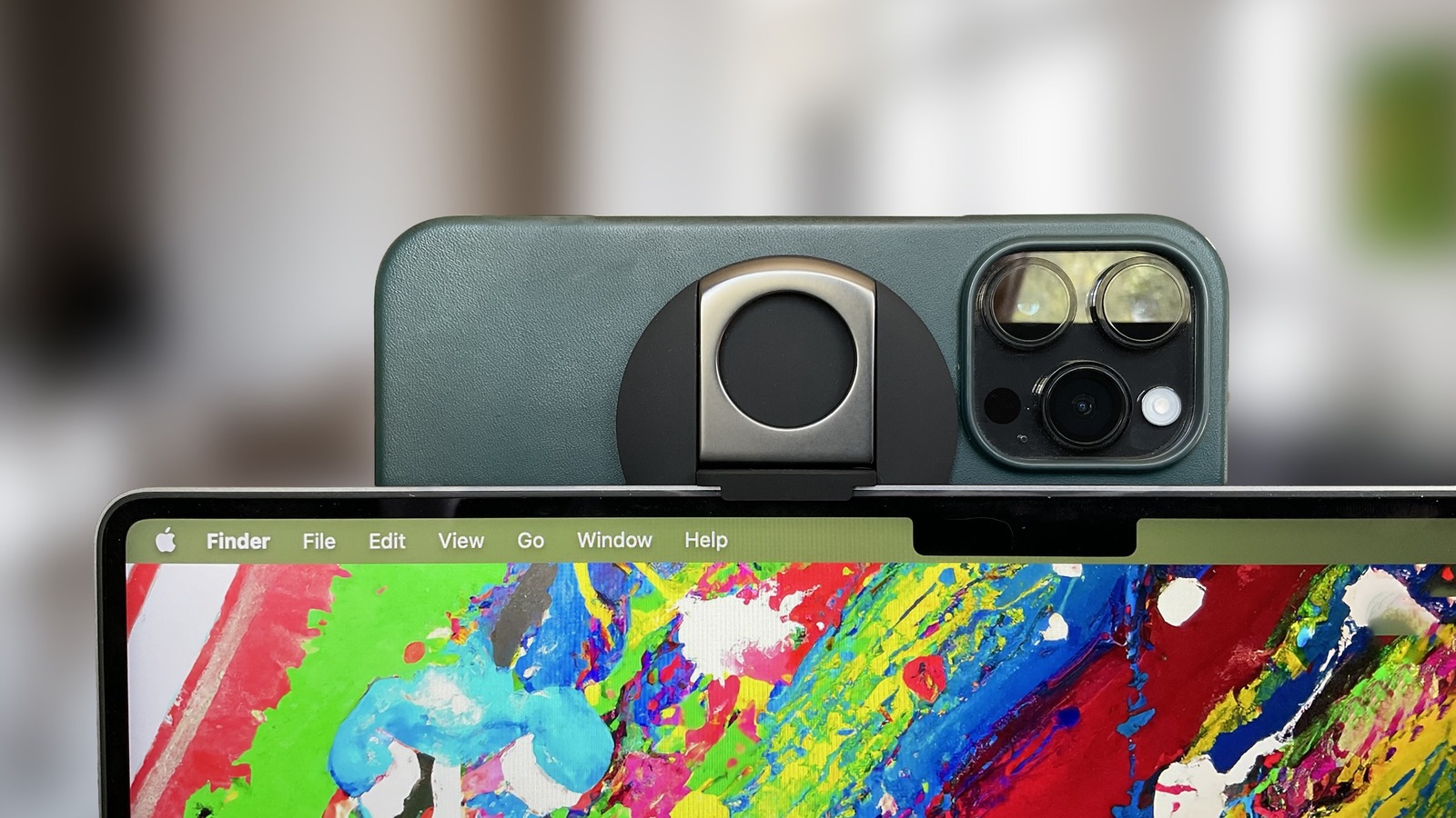 Belkin MagSafe Continuity Camera Mount Review: Finally, A Good MacBook  Webcam