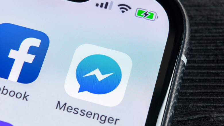 Facebook messenger app icon