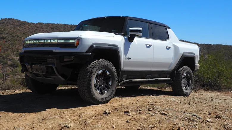 GMC Hummer EV off-road