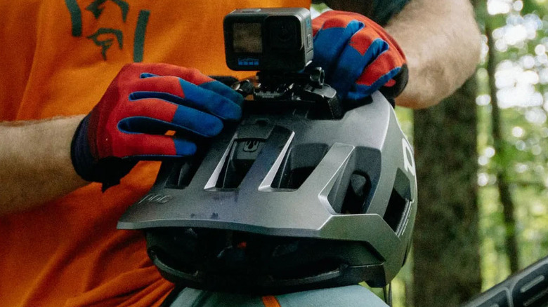 Vented Helmet GoPro mount