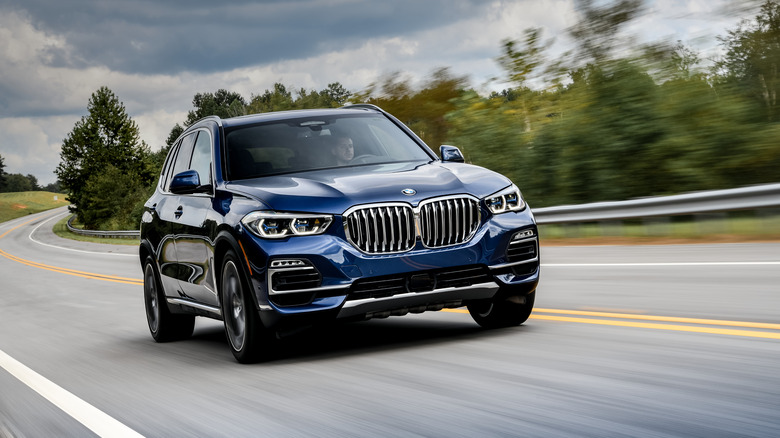 2023 BMW X5 on rural road