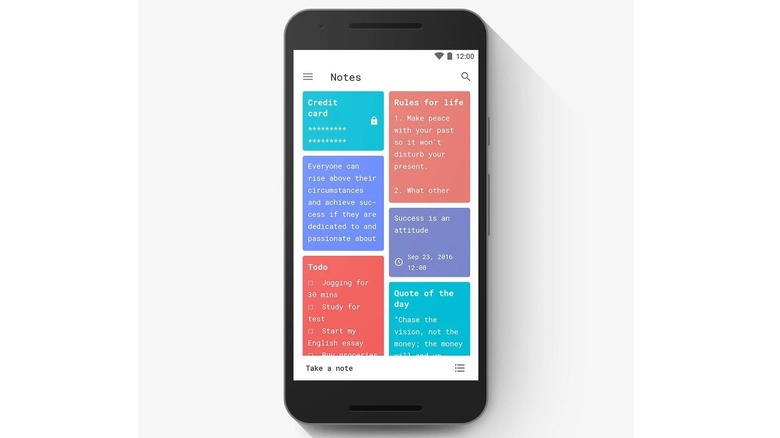 The simple note app