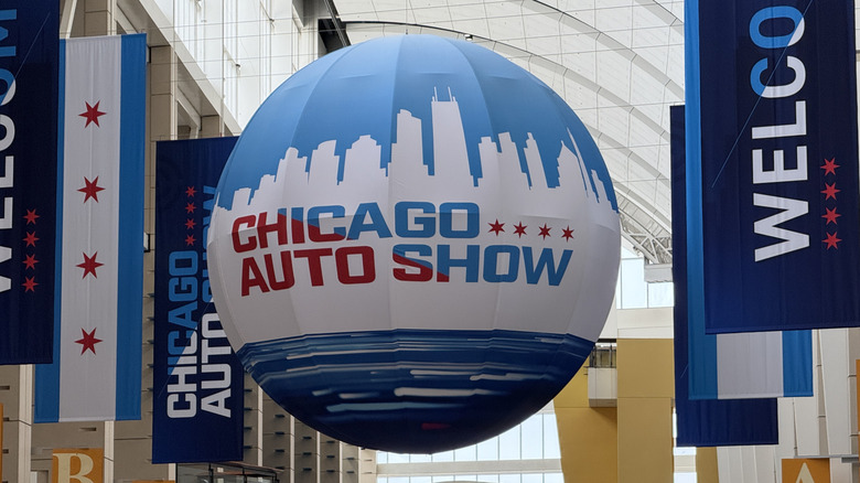 Chicago Auto Show sign