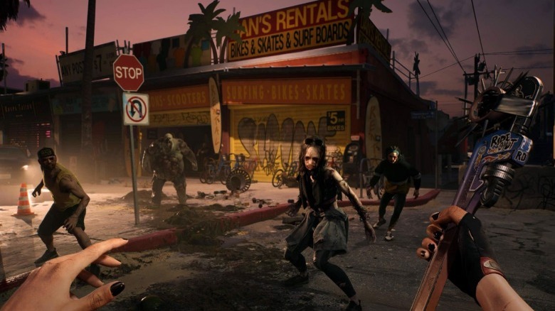 Fighting zombies in Dead Island 2