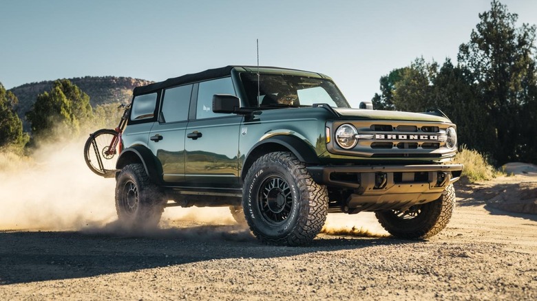 Ford Bronco fitted with BFGoodrich T/A KO3 tires