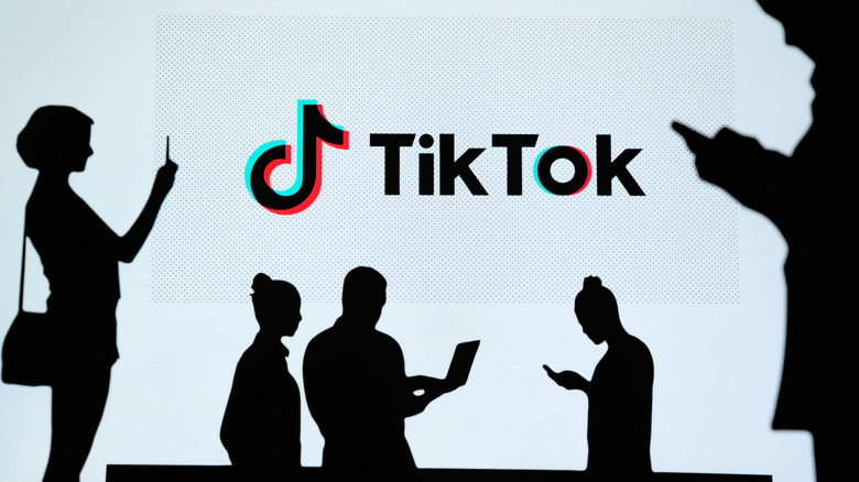 Users hooked to TikTok app.