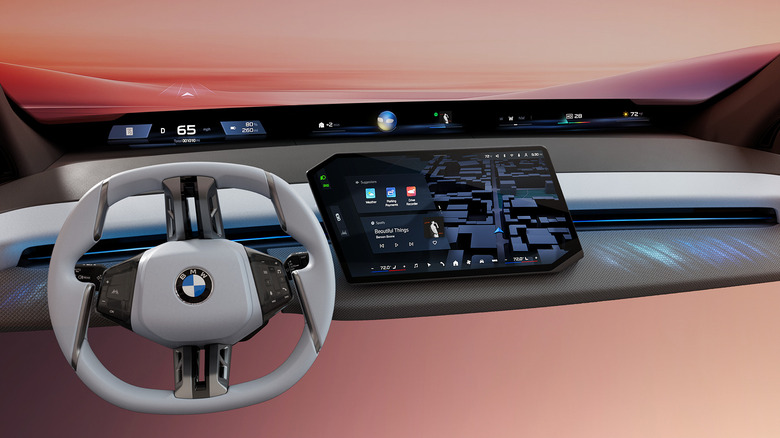 BMW iDrive displays