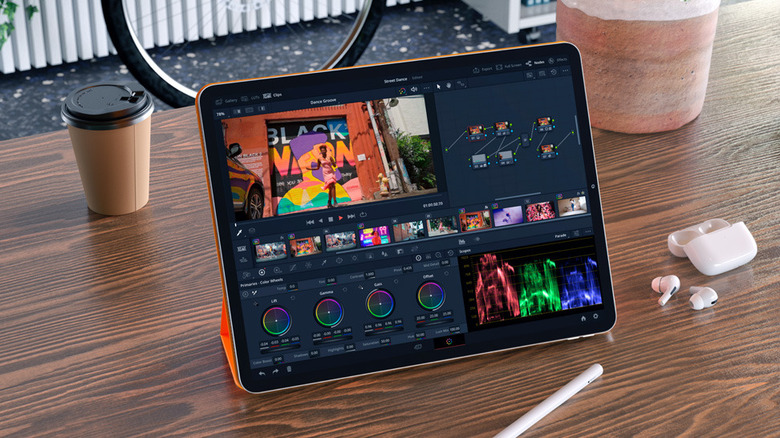 DaVinci Resolve on iPad Pro