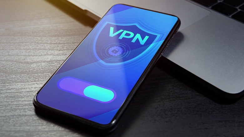 VPN app toggle