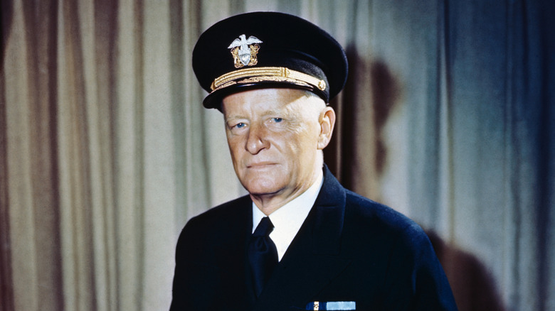 Portrait  of Admiral Chester Nimitz